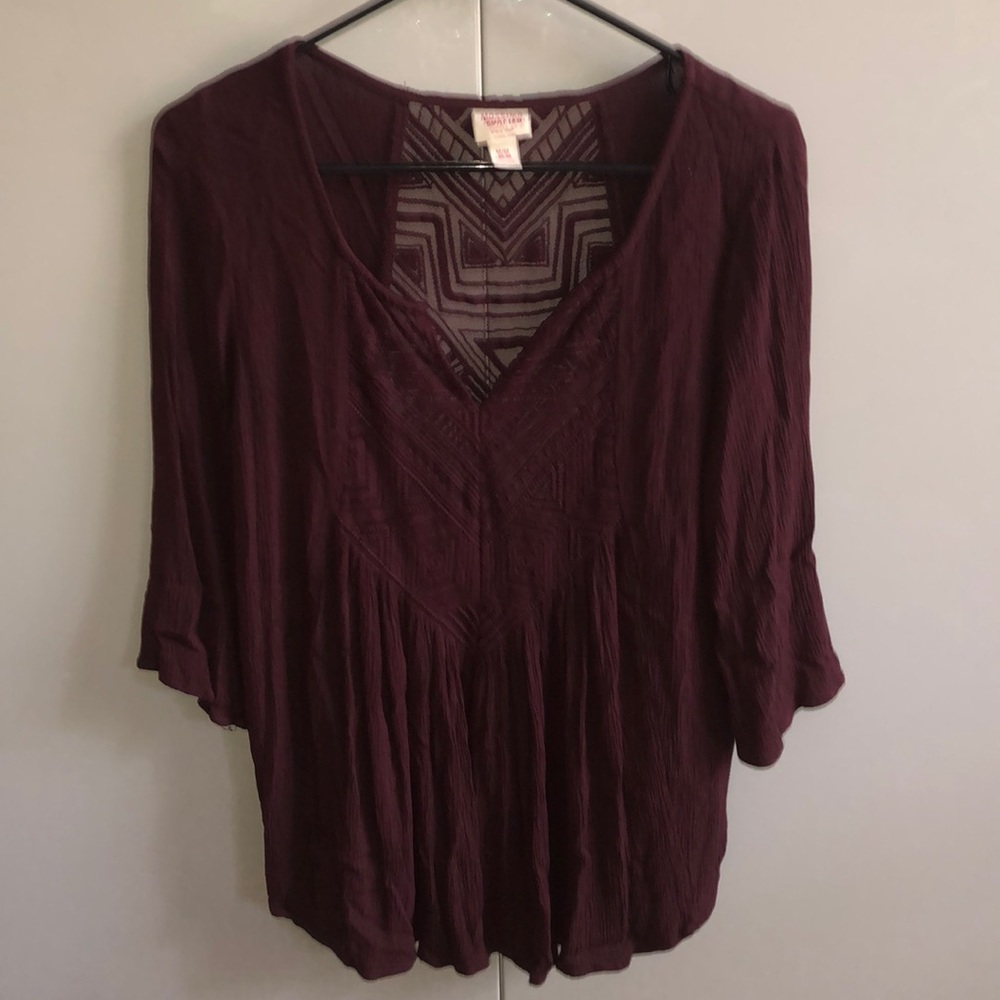 Mossimo 3/4 Sleeve Shirt